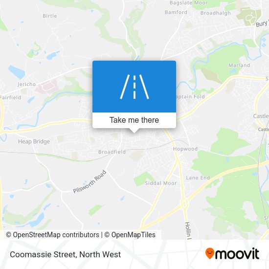 Coomassie Street map