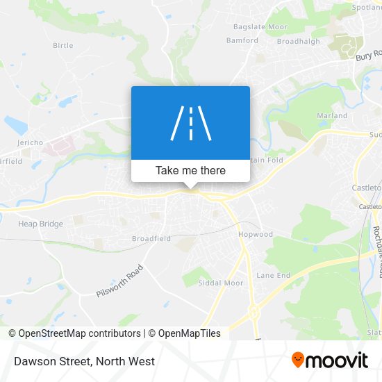 Dawson Street map