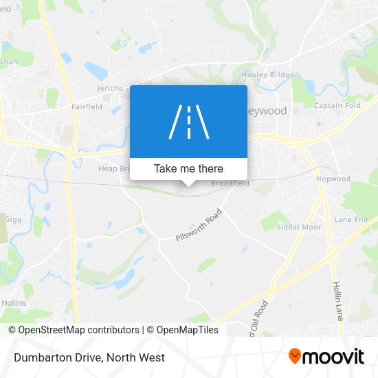 Dumbarton Drive map