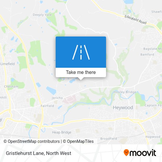 Gristlehurst Lane map