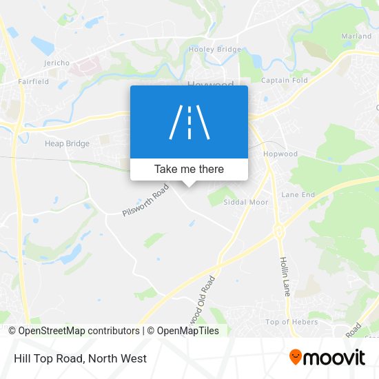 Hill Top Road map