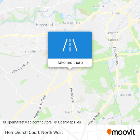 Hornchurch Court map