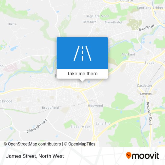 James Street map