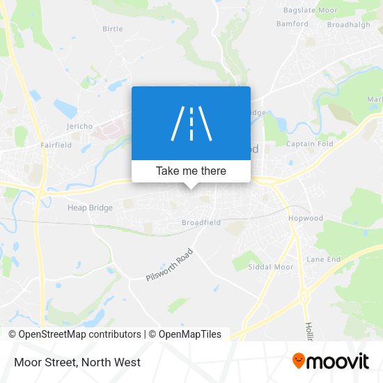 Moor Street map