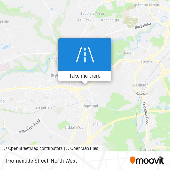 Promenade Street map