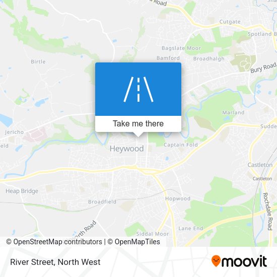 River Street map