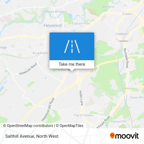 Salthill Avenue map