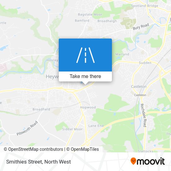 Smithies Street map