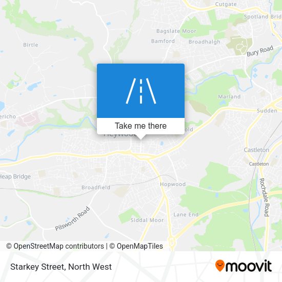 Starkey Street map