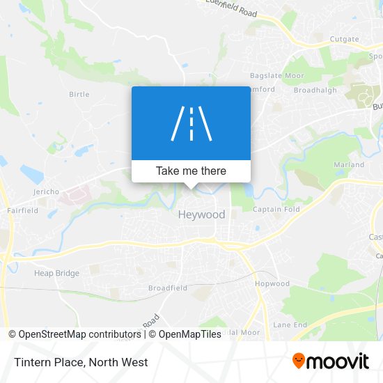 Tintern Place map