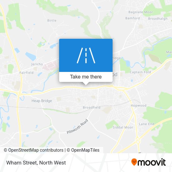 Wham Street map