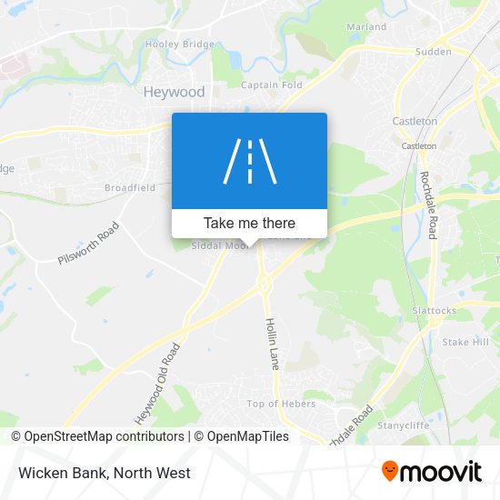 Wicken Bank map