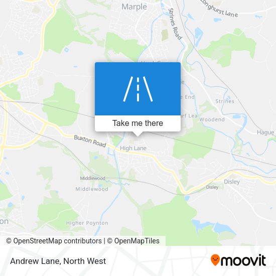 Andrew Lane map
