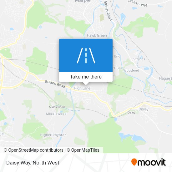 Daisy Way map