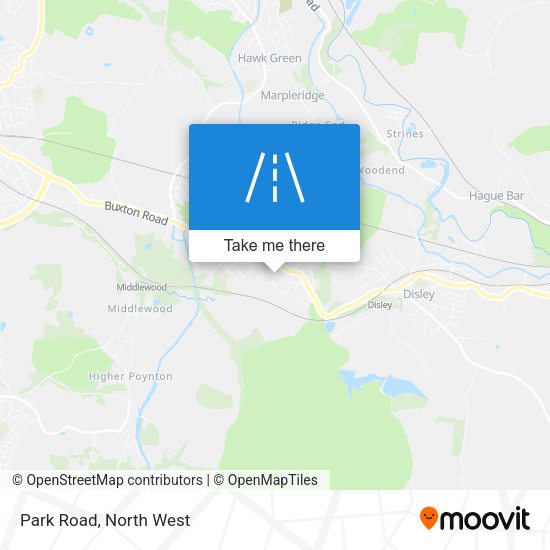 Park Road map