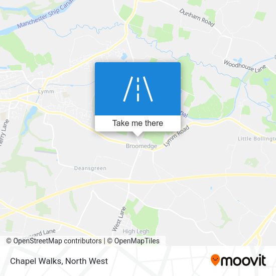 Chapel Walks map