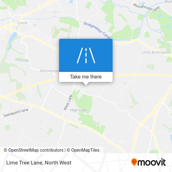 Lime Tree Lane map