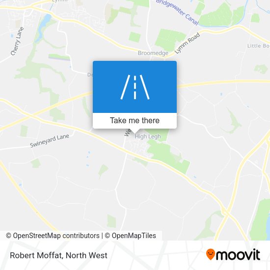 Robert Moffat map