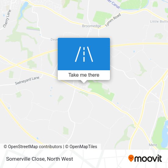 Somerville Close map