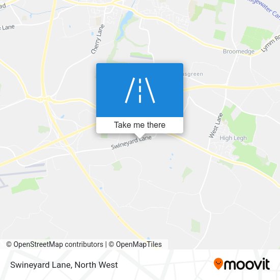 Swineyard Lane map