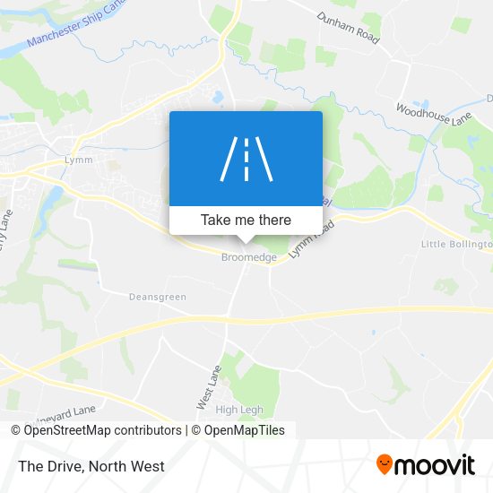 The Drive map
