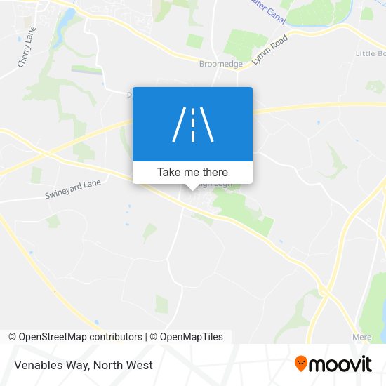 Venables Way map