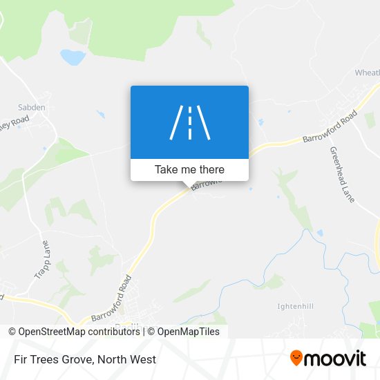 Fir Trees Grove map