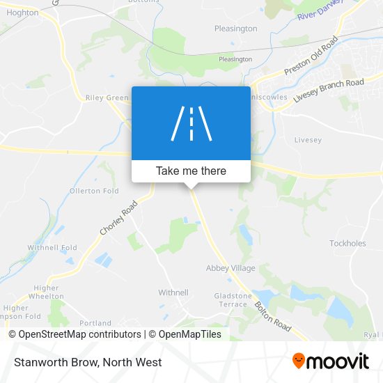 Stanworth Brow map