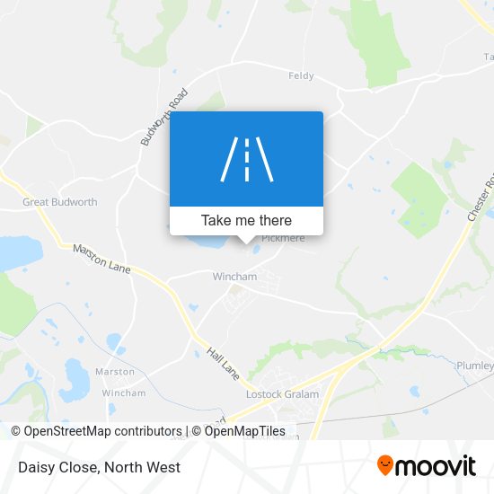 Daisy Close map