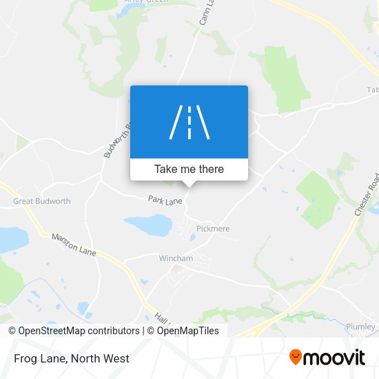 Frog Lane map