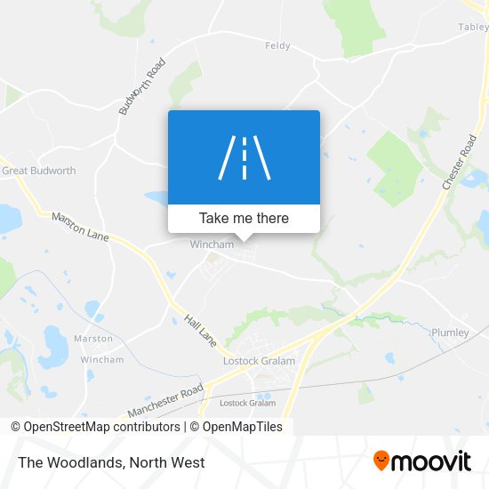 The Woodlands map