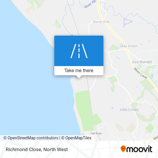Richmond Close map