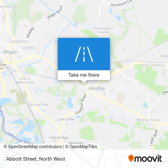 Abbott Street map