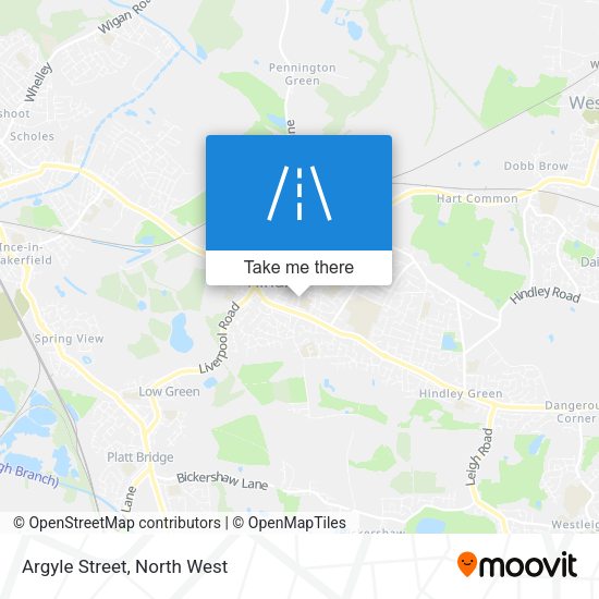Argyle Street map