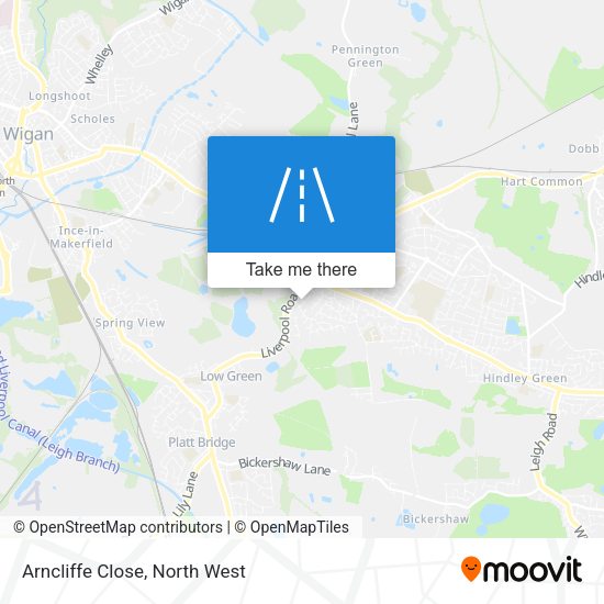 Arncliffe Close map