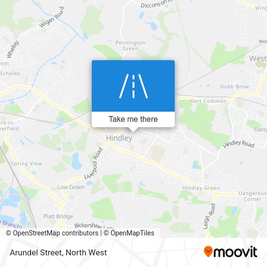 Arundel Street map