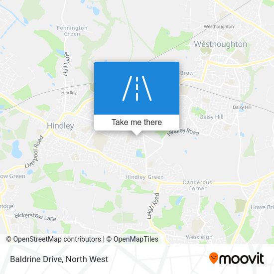 Baldrine Drive map