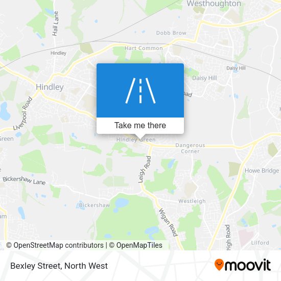 Bexley Street map