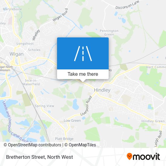 Bretherton Street map