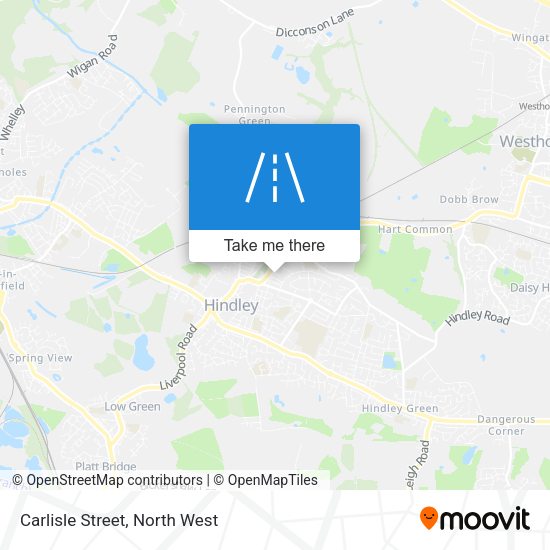 Carlisle Street map