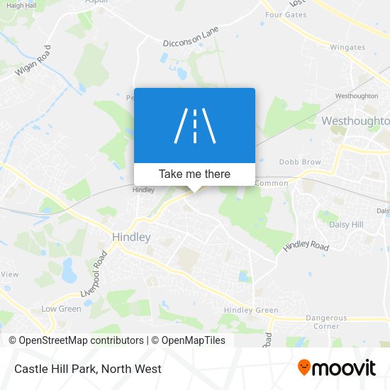 Castle Hill Park map