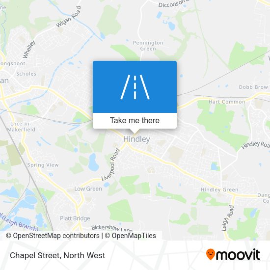 Chapel Street map