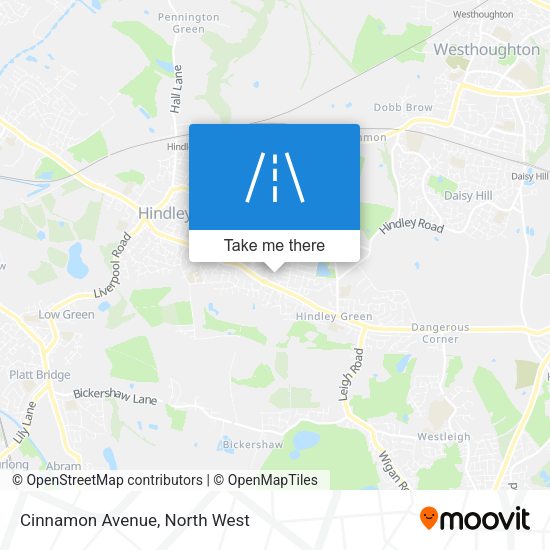 Cinnamon Avenue map