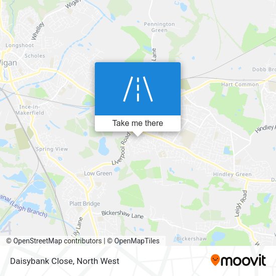 Daisybank Close map