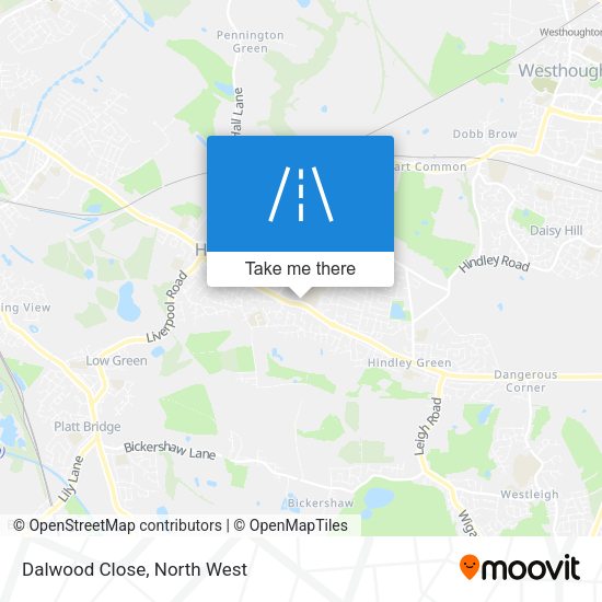 Dalwood Close map
