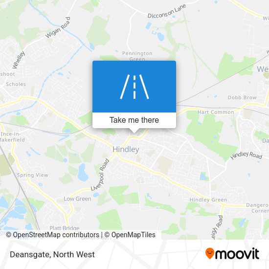 Deansgate map