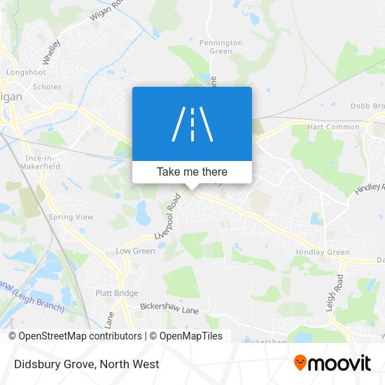 Didsbury Grove map