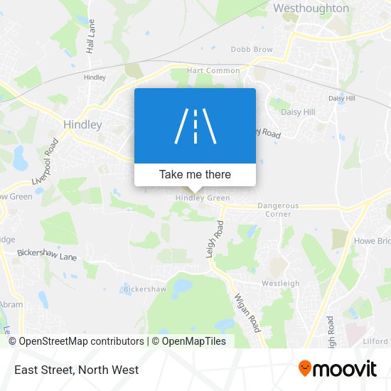 East Street map