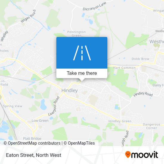 Eaton Street map
