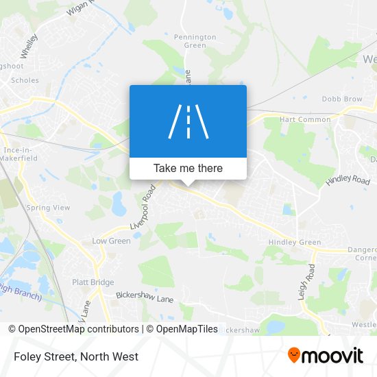 Foley Street map